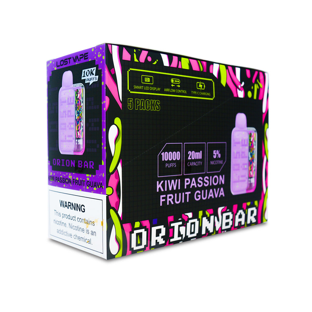 Lost Vape Orion Bar 10000 Disposable Vape - Black Coral Wholesale